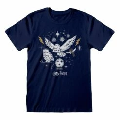 Harry Potter T-shirt Christmas Owls (xl)