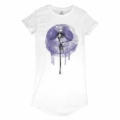 Nightmare Before Christmas - Moon Drip (t-shirt Dress)