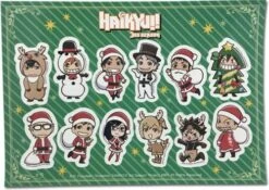 Haikyu!! Set Autocollants Christmas Sd Group