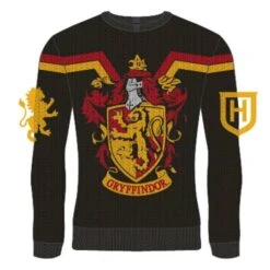 Harry Potter - Gryffindor Crest - Christmas Jumper (m)