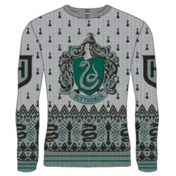 Harry Potter - Slytherin Crest - Christmas Jumper (s)