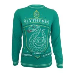 Harry Potter Sweatshirt Christmas Jumper Slytherin (m)