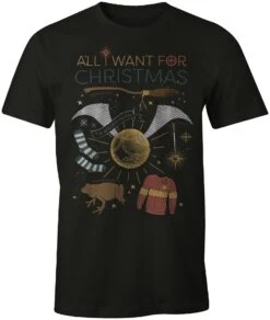 Harry Potter - T-shirt - All I Want For Christmas (xl)