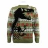 Jurassic Park Sweatshirt Christmas Jumper Dino Skelett (m) -Pyramid International jurassic park sweatshirt christmas jumper dino skelett m