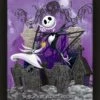 Pyramid International Nightmare Before Christmas - 3d Lenticular Poster 26x20 - Graveyard -Pyramid International nightmare before christmas 3d lenticular poster 26x20 graveyard