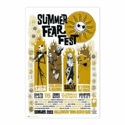 Nightmare Before Christmas - Summer Fear Fest - Poster 61x91cm