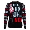 Nightmare Before Christmas Sweatshirt Christmas Jumper - Ho Ho Oh No (l) -Pyramid International nightmare before christmas sweatshirt christmas jumper ho ho oh no l