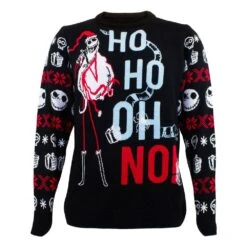 Nightmare Before Christmas Sweatshirt Christmas Jumper - Ho Ho Oh No (m)