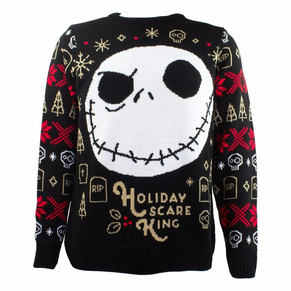 Nightmare Before Christmas Sweatshirt Christmas Jumper Holiday Scare King (s) 3 Nightmare Before Christmas Sweatshirt Christmas Jumper Holiday Scare King (s)