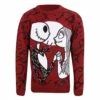 Nightmare Before Christmas Sweatshirt Christmas Jumper Jack And Jally (l)