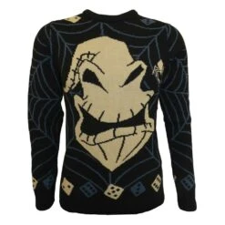 Nightmare Before Christmas Sweatshirt Christmas Jumper Ooogie Boogie (xl)
