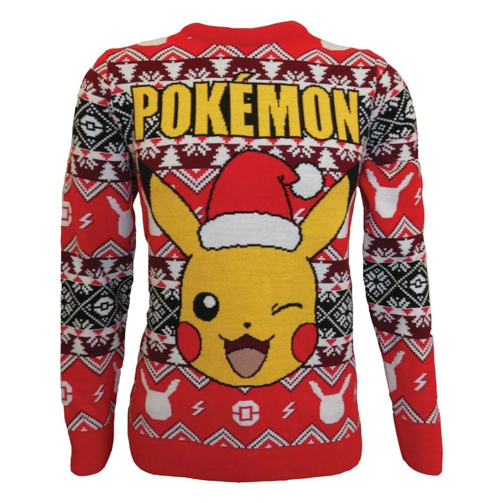 Pokémon Sweatshirt Christmas Jumper Pikachu (xl) 3 Pokémon Sweatshirt Christmas Jumper Pikachu (xl)