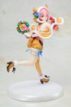 KADOKAWA Re:zero -starting Life In Another World- Statuette Pvc 1/7 Ram Christmas Maid Ver. 23 Cm