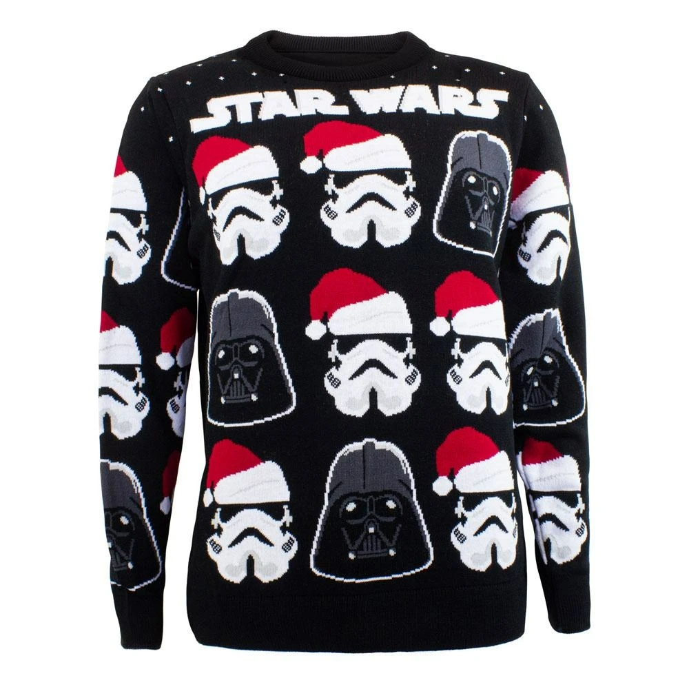 Star Wars Sweatshirt Christmas Jumper Darth Vader / Stormtrooper (m) 3 Star Wars Sweatshirt Christmas Jumper Darth Vader / Stormtrooper (m)