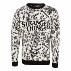 Stranger Things Sweatshirt Christmas Jumper Collage (s)