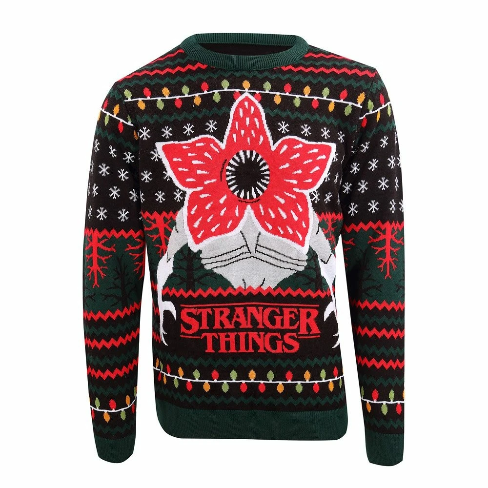 Stranger Things Sweatshirt Christmas Jumper Demogorgon (m) 3 Stranger Things Sweatshirt Christmas Jumper Demogorgon (m)
