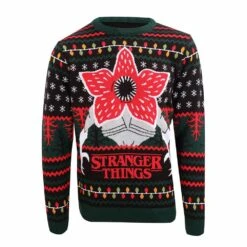 Stranger Things Sweatshirt Christmas Jumper Demogorgon (xl)