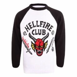 Stranger Things Sweatshirt Christmas Jumper Hellfire Club (l)